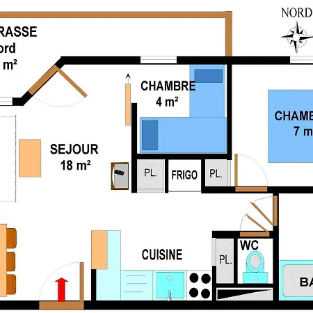 Lanslevillard, 3 Pièces, 6 Personnes - Fr-1-508-113 Lanslevillard